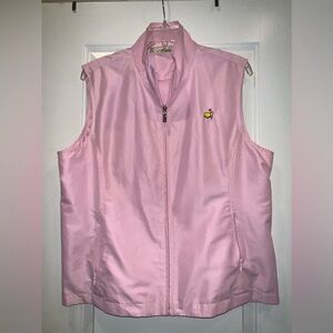 Magnolia Lane Masters Golf Vest Light Pink Size Medium as sold in Augusta GA NEW